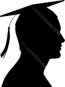 Male Graduate Silhouette